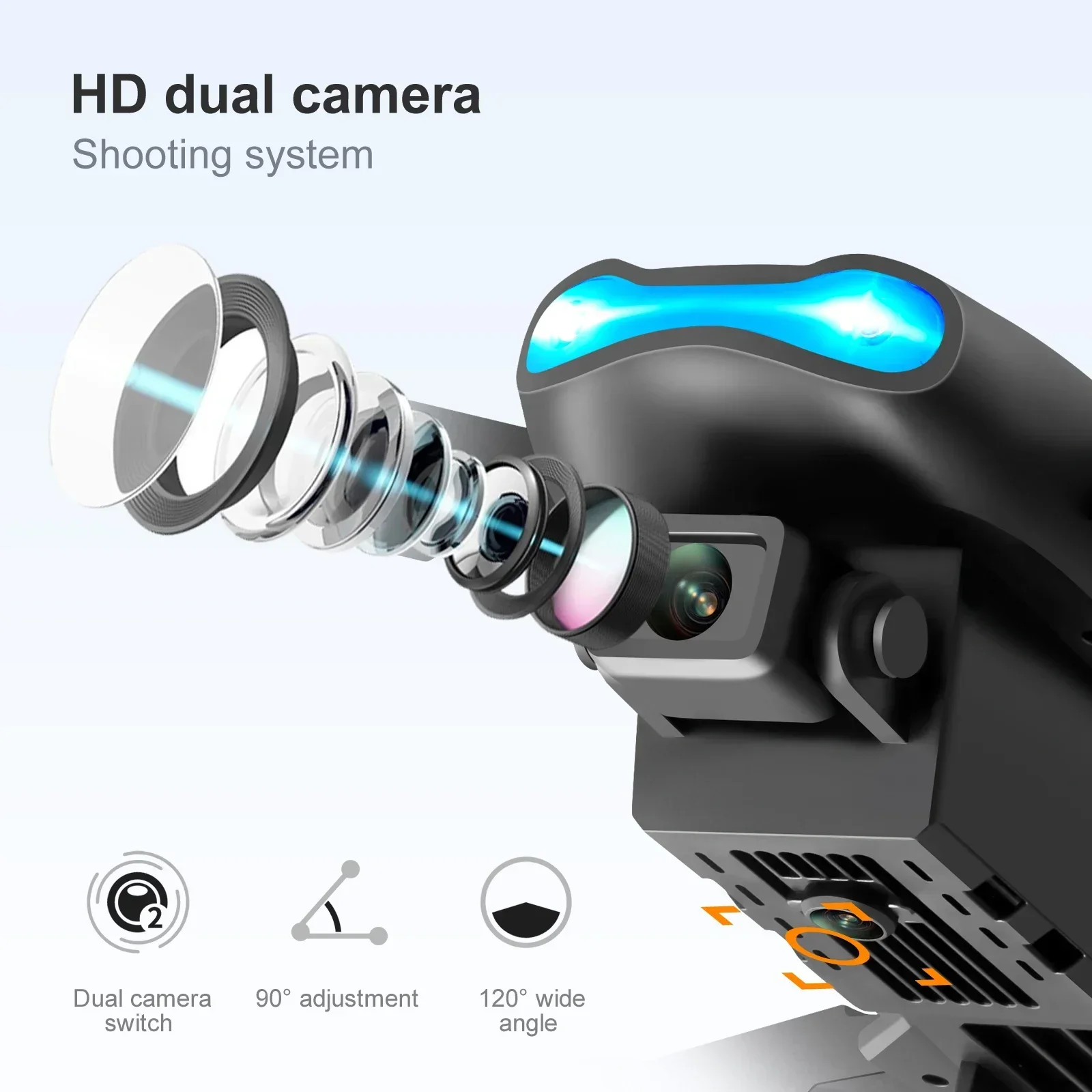 New E99 Pro HD 4K Drone Dual C - огляд і ціна Drone Camera Professional