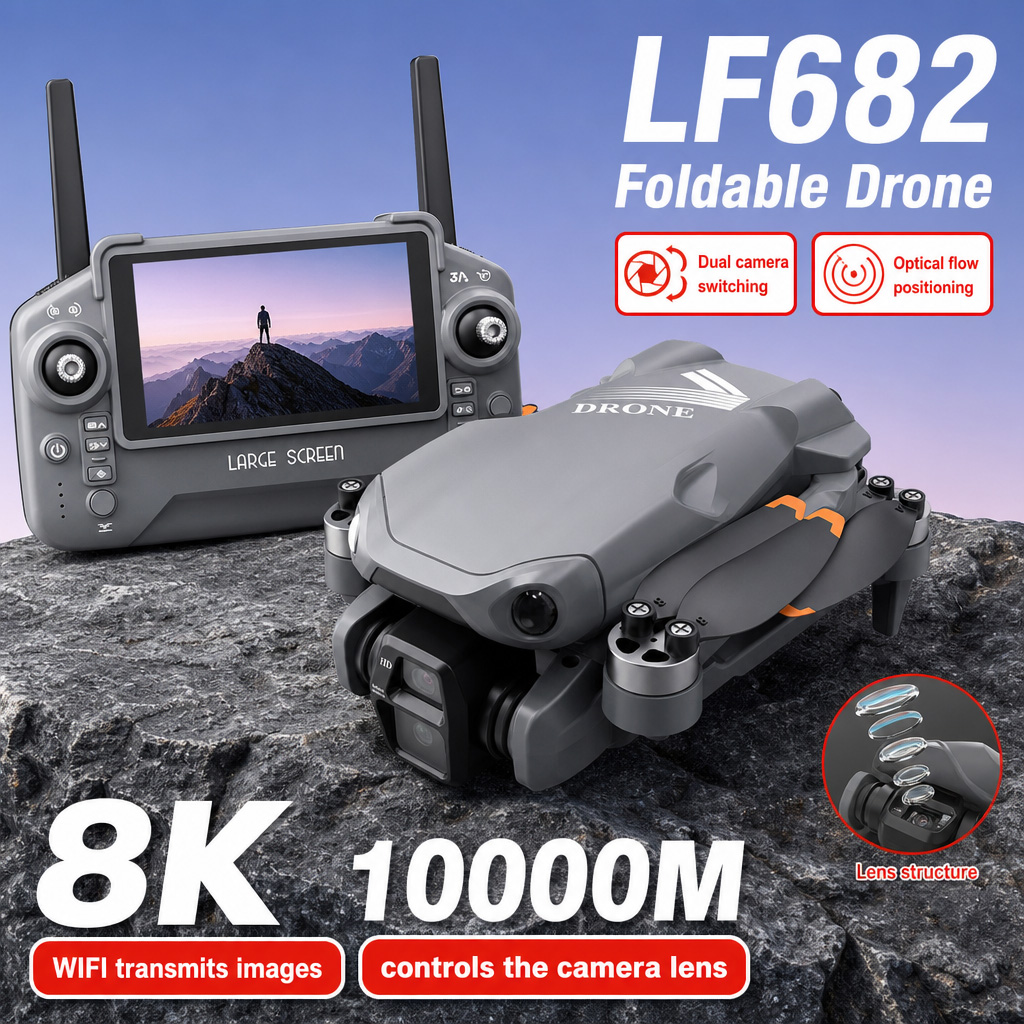 Aerial Photo LF682 Drone 8K HD - огляд і ціна Drone Camera Hd